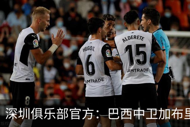 深圳俱乐部官方：巴西中卫加布里埃尔加盟